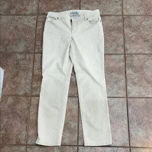Chico's Light Beige Skinny Jeans